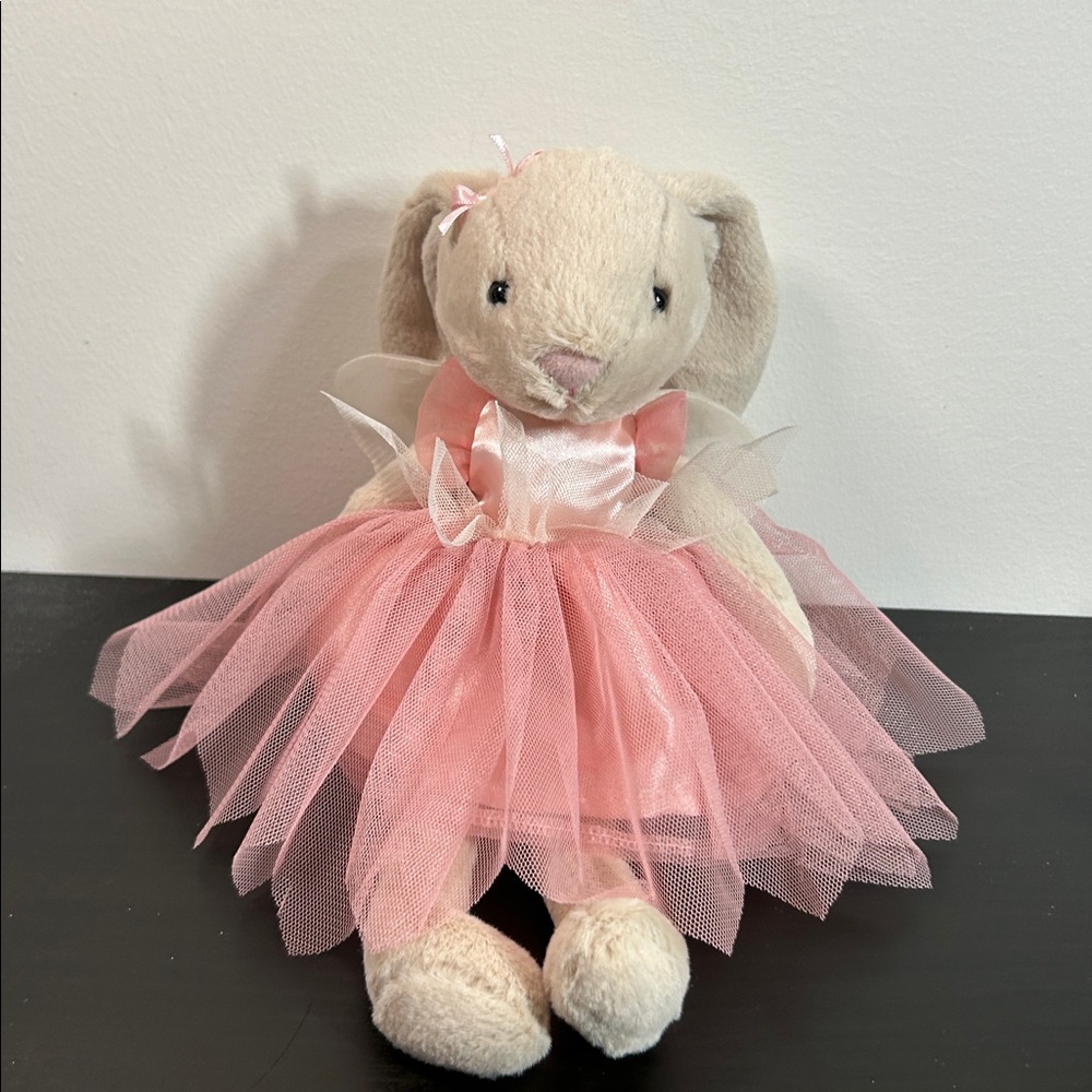 Rare/Jellycat Pink Tulle Dress Plush Bunny